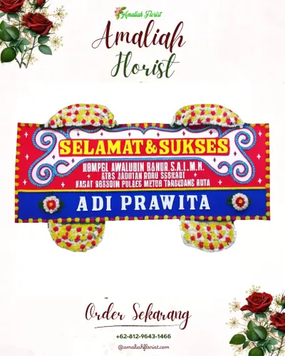 Karangan Bunga Ucapan Selamat di Dalisodo